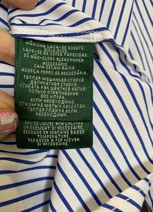 Рубашка бренда ralph lauren, оригинал, размер l.6 фото