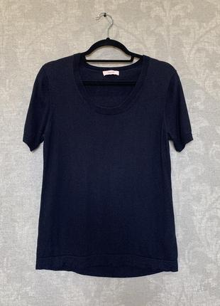 Шовкова футболка топ бренду laurel, розмір м-l.