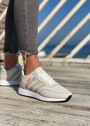 Adidas iniki gray женские кроссовки адидас иники серые (36-41)7 фото