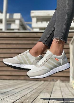 Adidas iniki gray женские кроссовки адидас иники серые (36-41)10 фото