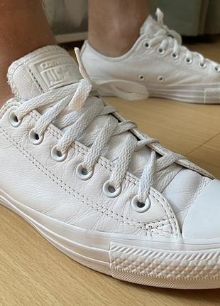 Шкіряні кеди converse