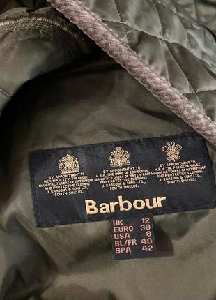 Стёганная куртка barbour jacket {ветровка/стёганка/пуховик}6 фото