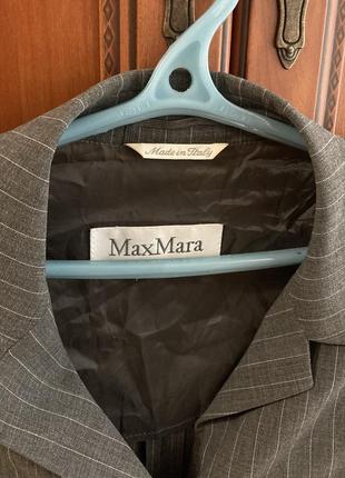 Піджак max mara blazer подовжений/пальто/тренч/півпальта/кардиган/блейзер)3 фото