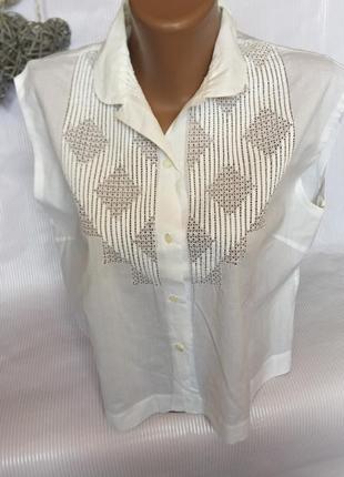 Шикарная , воздушная рубашка
