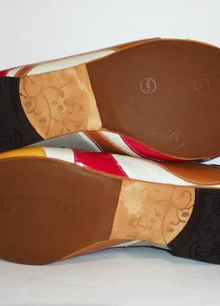 Туфли camper натуральная кожа р. 40 ст. 26 см разноцветные7 фото