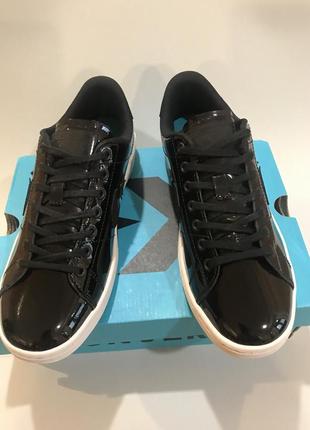 Кожаные кеды converse 38,5р4 фото