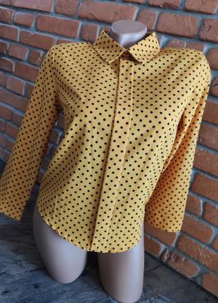 Тонкая легкая блуза рубашка