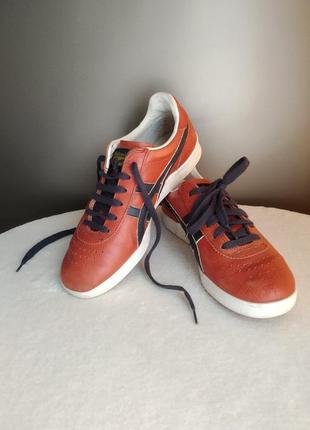 Мужские кожаные кроссовки asics onitsuka tiger hl216 винтаж