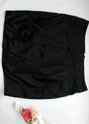 Стильная черная юбка размер 12