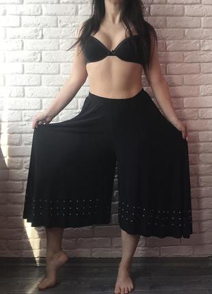 Спідниця -шорти зі стразами(пояс гумка)