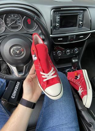 Кеды converse lucky star red chuck taylor4 фото