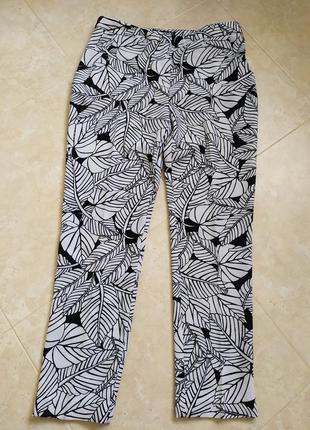 Брюки с принтом "листья", atmosphere,(44-46)