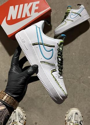 Чоловічі кросівки nike air force 1 low worldwide white 40-41-42-43-44-45