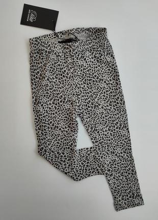 Чудесные тигровые лосины от petit sofie schnoor, p-p 80 см на 1 год