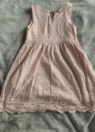 Платье h&m на девочку 5-6 лет от хм лето