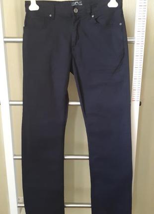 Мужские летние брюки синие s