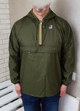 K-way half zip leon jacket куртка штормовка оригинал (m)1 фото