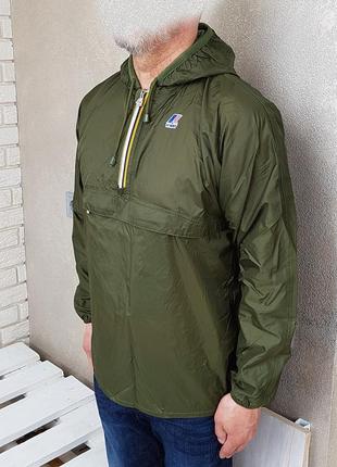 K-way half zip leon jacket куртка штормовка оригинал (m)2 фото