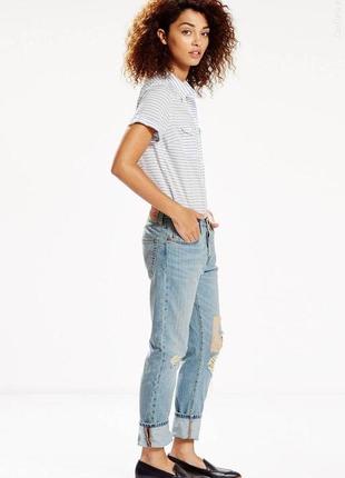 Легендарные бойфренды 501 cт jeans от levi’s  28 р, оригинал2 фото