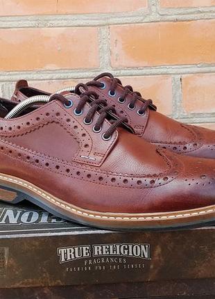 Clarks туфли броги кожаные оригинал (43)