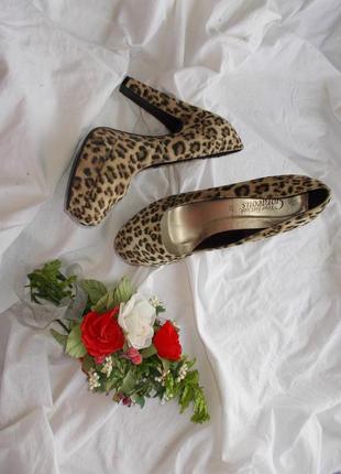 Шикарные туфли на платформе