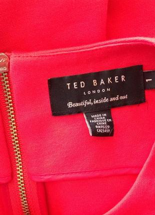 Дизайнерское трикотажное платье /s/ brend ted baker6 фото