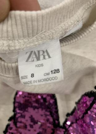 Кофточка zara на дівчинку від зара 7-8 років4 фото