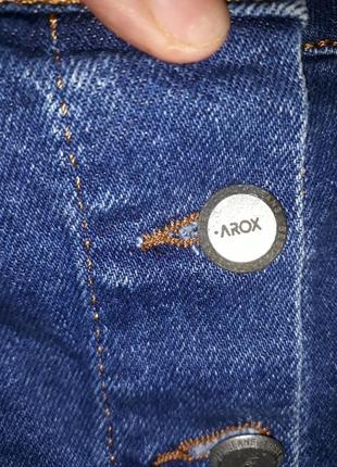Стильная джинсовая юбка на болтах турция! размер l-xl.2 фото