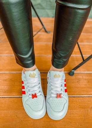 Adidas mickey minnie mouse кроссовки микки мини маус с бантиками4 фото