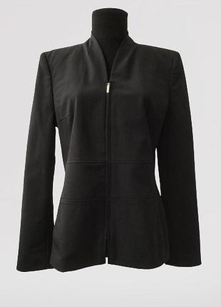 +куртка-пиджак на змейке и подкладке alberto fabiani италия