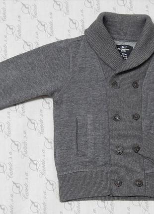 Кофта сіра на гудзиках дитяча h&m  l.o.g.g.