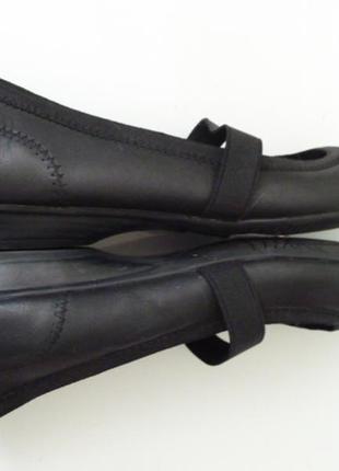 Clarks кожаные туфли, мокасины кларкс, р 39 или, uk 6, стелька 26 см5 фото
