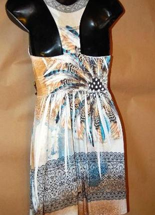 Новое летнее платье с красивой спинкой фирмы s-twelve размер хs-s1 фото
