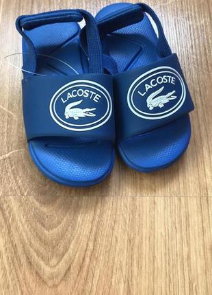 Lacoste- дитячі сандалики, 12,5 см