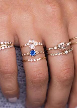 Набір кілець 8шт 9