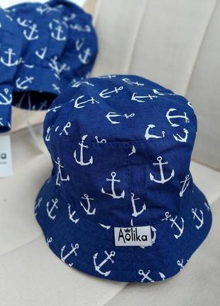 Легкие панамки на мальчика aolika ог 48 см