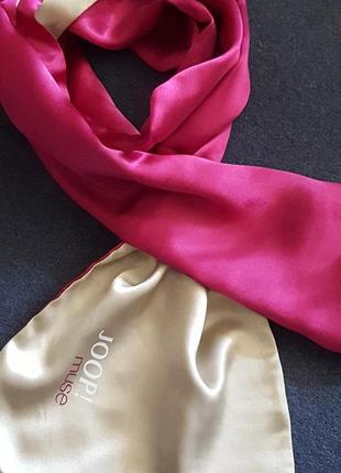 Новый шелковый шарф " joop"24 см х 150 см