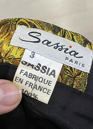 Шикарная юбка плиссе плиссированная в стиле versace paris5 фото
