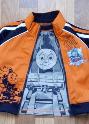 Комплект на весну куртка, ветровка + реглан для мальчика nannette, 2 - 3 года