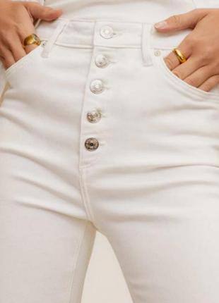 Джинси, джинси високі, скінні, укорочені джинси на високій талії, висока посадка6 фото