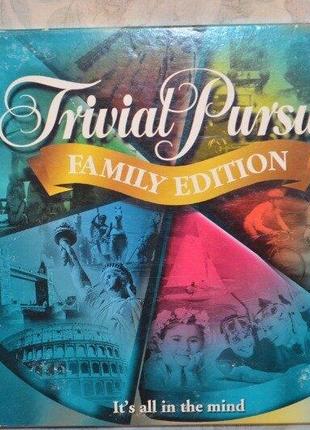 Trivial pursuit family edition, настільна гра на англійській