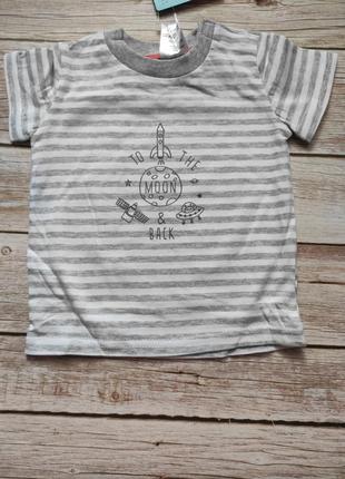 Комплект майка шорты шорти футболка 62/68 impidimbi германия2 фото