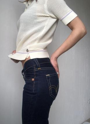 Круті джинси з щільного деніму від levi's оригінал5 фото