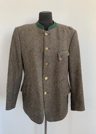 Пиджак жакет баварский винтаж шерсть октоберфест2 фото