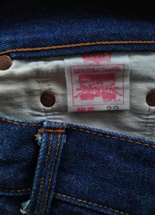 Джинсы levis 501 vintage 80x винтаж