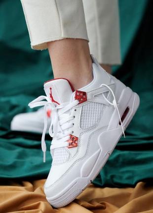 Кроссовки Аir Jordan 5 x Suprеme 4 white/red