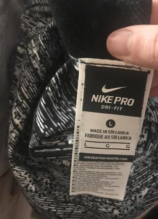 Лосины для спорта nike pro4 фото