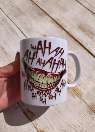 Чашка комікс джокер joker бетмен