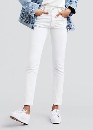 Белые джинсы levi’s/levis