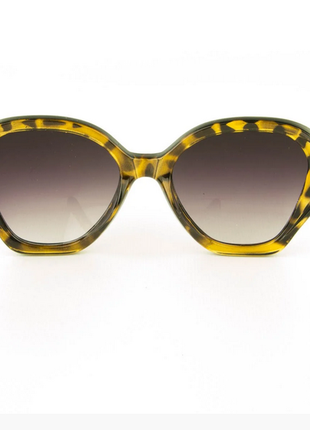 Стильные женские солнцезащитные очки - леопардовые4 фото